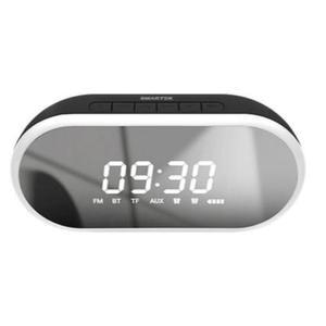 스마텍 블루투스 스피커 FM 라디오 미러 LED 알람시계