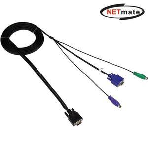 [XBK809L4_48]KVM 3 in 1 케이블 1 8m RGB 네트워크용품