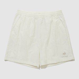 [르꼬끄] 경량 우븐 4부 숏팬츠 / CREAM QQ223LHP41