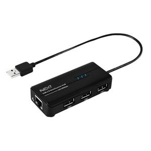 NEXT UH103LAN USB 3포트 HUB + 유선랜카드 콤보