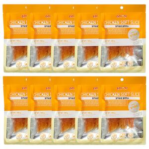 애니펫 소프트 닭가슴살 슬라이스 100g X 10개 강아지 간식