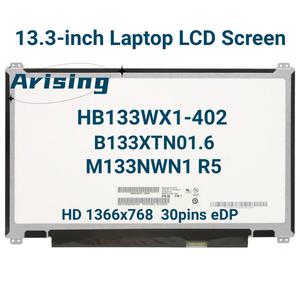 노트북 LCD 스크린 HB133WX1-402 레노버 씽크패드 L380 L390 20M5 20M6 20NR 20NS 1366x768 30 핀 B133XTN0