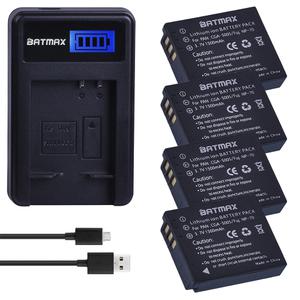 CGA-S005E S005 DMW-BCC12 배터리 LCD USB 충전기 파나소닉 루믹스 DMC-LX1 LX2 LX3 FX3 BCC12 후지 NP-70