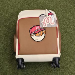 추천) 말본 블레이즈 클래식 트롤리 휠보스턴백 캐리어백 브라운 M4343WBO01