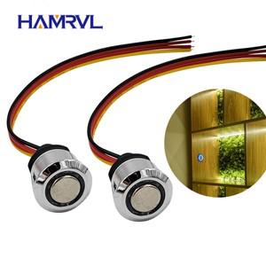 투야 스마트봇2pcs Led 스트립 빛에 대 한 조 광 기 12v 터치 스위치 무단 디 밍이 가능한 밝기 컨트롤러 D