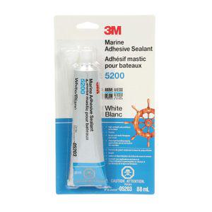 3M 마린 실란트 5200 방수 접착제 튜브형 3oz 화이트 보트 RV 수중 수상용