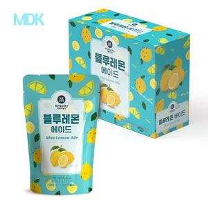 블루레몬에이드대용량 레몬에이드 10개입/팩음료/간식용/팩음료수/간식/급식용/급식/소풍용/팩음료/소풍용