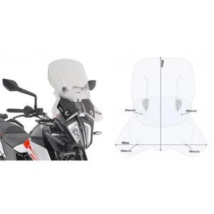 기비 KTM390 ADV 20-24 에어플로우 윈드 스크린 AF7711