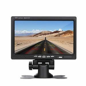 거치형 TV 모니터 자동차 트럭 RV용 TFT LCD CCTV HD 스크린 VGA 800*480 비디오 7