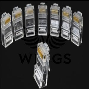 RJ45 플러그 8개입 랜케이블선 인터넷케이블 RJ45