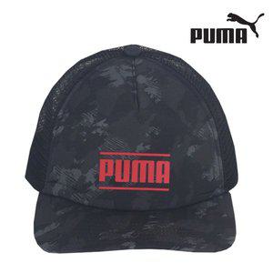 [푸마] 남여공용 CAMO PACK TRUCKER 스냅백 캡 모자  021977-01