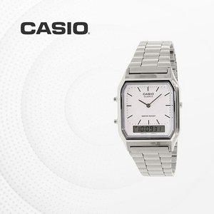 카시오 CASIO 남여공용 메탈 빈티지 전자 손목시계 AQ-230A-7D
