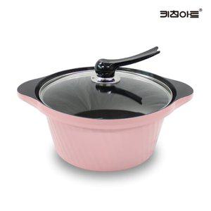 키친아트 Y시리즈 세라믹코팅 통주물 곰솥 냄비 28cm