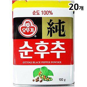 [셀러허브 패션][JHP367U4_52ET]순후추가루(오뚜기 후추분 100g)X20