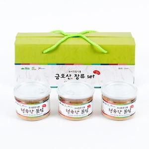 우리전통식품 - 금오산 청국장분말 120g  3개 구성) 된장 고추장 막장 쌈장 간장 청국장