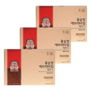 정관장 홍삼정 에브리타임 밸런스 10ml x 20포 3박스