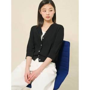 매장정품 빈폴 레이디스 레이온 혼방 카디건 - 블랙 BF535AC065 580170