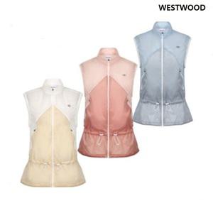 [AK플라자] [웨스트우드] 여성 경량형 베스트 조끼_WM2WCVT614