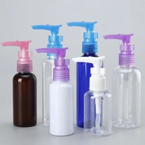 30ml 50ml 100ml 플라스틱 빈 펌프 병 여행 비누 수납함 핸드 로션 샴푸 샤워 소독제 리필 용기