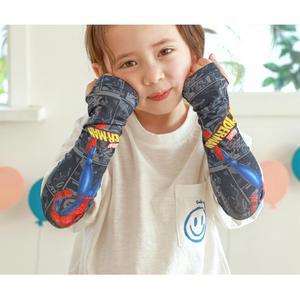 손등부터 팔까지 남아동 히어로 여름 쿨토시 UV차단