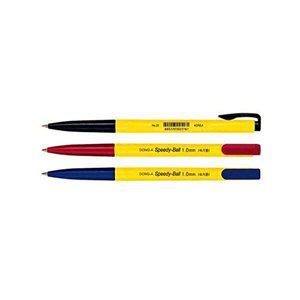 동아 스피드볼 볼펜 1.0mm 속기용 흑색 청색 적색_WBB05A4