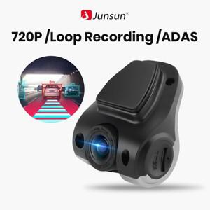 Junsun 자동차 DVR Dashcam 풀 HD 720P 대시 캠 자동차 DVD 안드로이드 네비게이터 ADAS LDWS 네비게이션