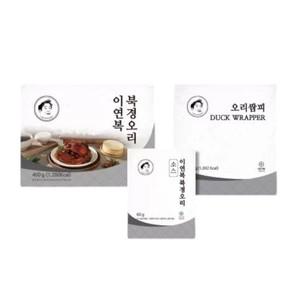 이연복 북경오리 5세트 (통오리고기 5팩+소스 5팩+밀전병 1팩 42장)