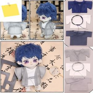 하이 퀄리티 중국 스타일 인형 의류, DIY 골동품 면 세트 패션 기모노, 유카타 액세서리, 20cm