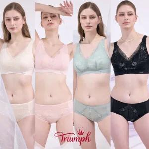 25SS  스프링 레이스 브라팬티 4세트+원피스1종 (노와이어브라, 브래지어, 빅