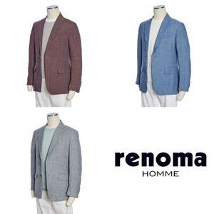 [갤러리아] 레노마 S/S 홑겹 프리미엄 린넨 자켓 3종 택1 (RQJMBJ51A 52A 55A)