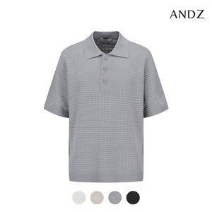 [앤드지] 린넨 혼방 티에리 카라 티셔츠_BZD2ET1104