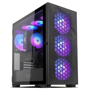 :다크플래쉬 darkFlash DLX21 RGB MESH 강화유리 PC케이스 (블랙)