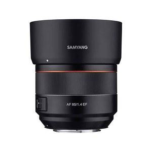 캐논 호환 EF 마운트용 삼양 85MM F1.4 고속 자동 초점 렌즈, 블랙(SYIO85AF C)