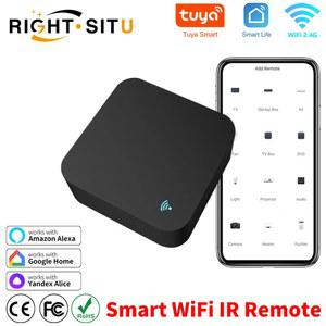 투야 와이파이 IR 리모컨 스마트 라이프, 스마트 홈 자동화 IR, TV DVD AUD AC 원격 교체, 알렉사 구글 홈으로 작동