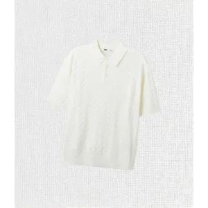스파오 SPAO COOL 케이블 칼라넥 반팔니트_SPKWF24C01 SPKWF24C01 648460