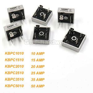 000V 단상 다이오드 브리지 정류기 금속 케이스 KBPC35 0 전용 라디에이터 전류 0A 5A 20A 25A 35A 50A AC DC