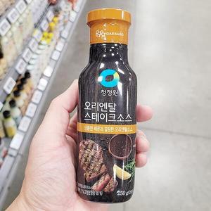 청정원 오리엔탈 스테이크 소스 250g e402007