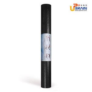 국산 업브레인 EPP 폼롤러 12x90cm 블랙 약간단단 홈트 종아리 허리 목 셀프 마사지