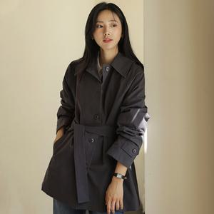 어텀 하프 트렌치코트(벨트set)