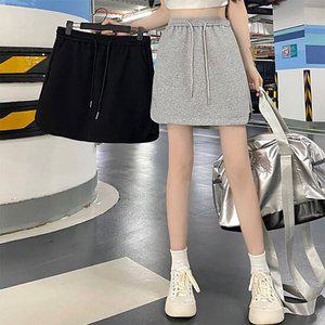 데일리 편한 츄리닝 트레이닝 미니스커트