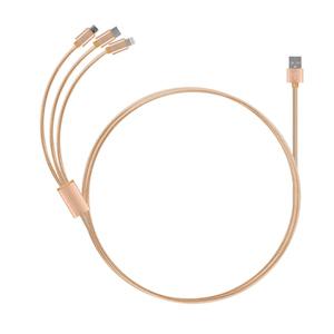 NEXT-1528LCMD USB to 라이트닝 8핀 + type-c +Micro 5pin 3 in 1 충전케이블