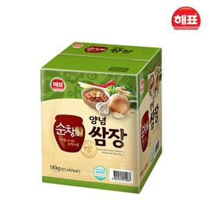 [JHQRLQ6S_52ER]식자재 순창궁 양념쌈장 (박스) 14kg