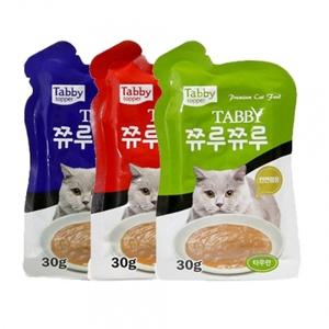 테비 쮸루쮸루 3종 혼합 (30g x 12개입 x 3박스) (총 36개)
