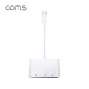 [셀러허브 패션][JHQRMZBX_4B]USB 3.1(Type C)카드리더기(3 SD(TF)SD
