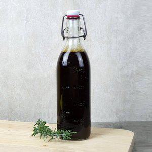 [MIR]유리병 국산 스윙병 1000ml 눈금 밀폐용기 카페용품