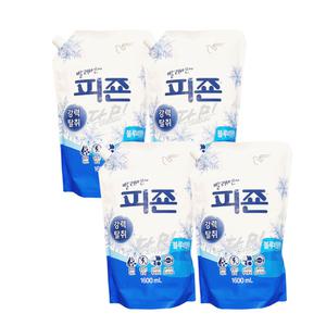 피죤 레귤러 피죤 블루비앙카 섬유유연제 리필 1600ml x4개