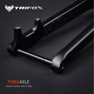 TRIFOX MTB 산악자전거 카본 카본 포크  TMK200 29er 스루 액슬  15x110mm  1-1/8 인치-1-1/2 인치
