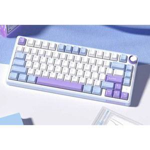 WOB 중옵 7000MAH 알루미늄 유선싱 카일축 레이니75 게이밍 키보드 상옵 블랙RGB