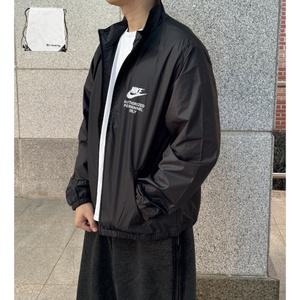 나이키 에센셜 백로고 재킷 바람막이+다용도가방