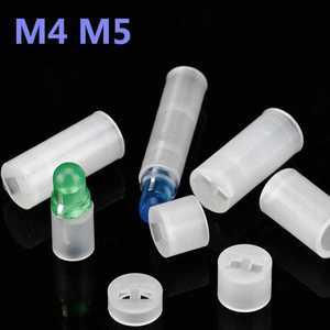 블랙 보드 LED 스페이서 후드 길이 F5 다이오드 로트당 100 개 직경 4mm 5mm